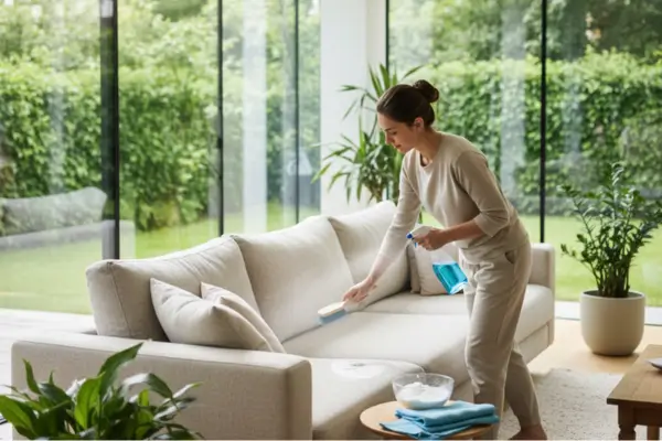 Produto Caseiro para Limpar Sofá — 7 Misturinhas que Deixam o Tecido Novo e Cheiroso