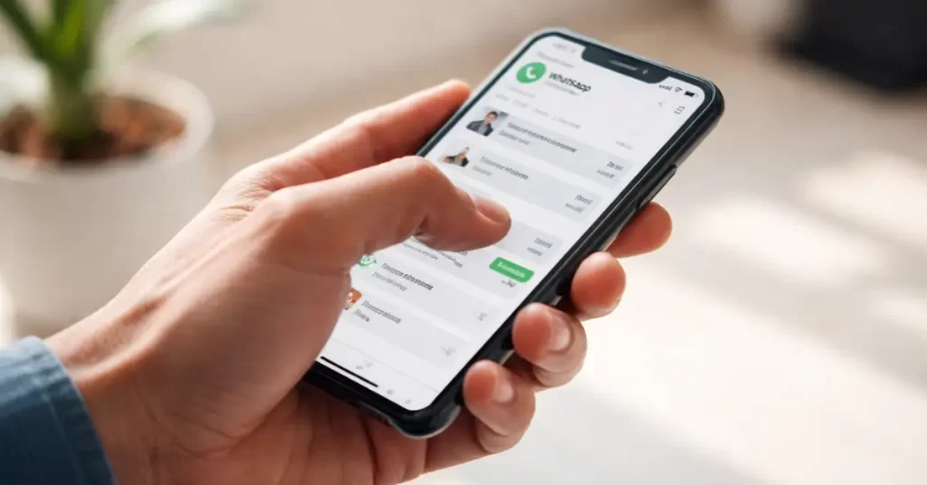 verificando conversas apagadas WhatsApp iPhone